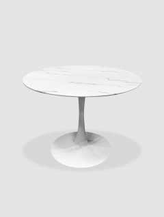 Mesa Tulip Carrara 100cm